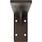 Ekena Millwork Embrey Steel Bracket, Hammered Brown 2"W x 8"D x 4 1/4"H BKTM02X08X04EBHBR - alternate 9